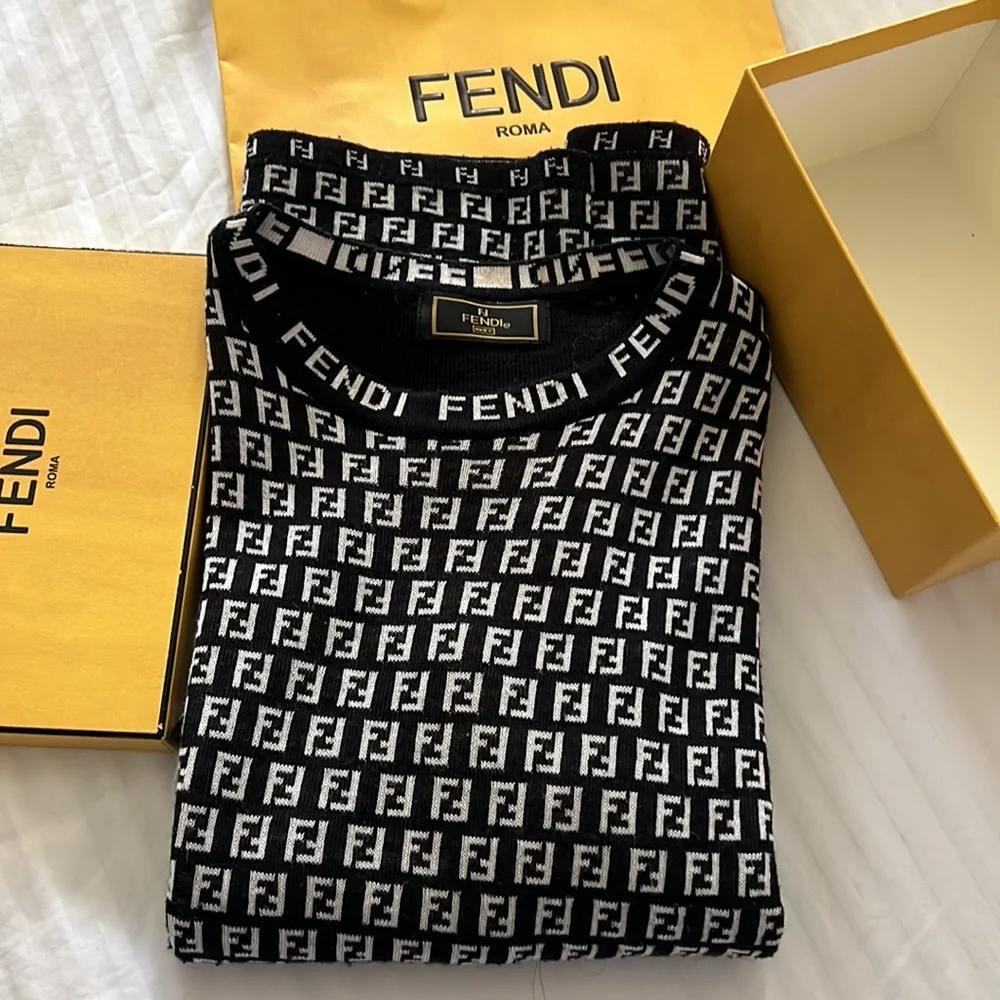 Authentic Fendi zucca shirt - Picture 9 of 11